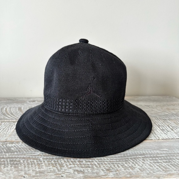 Jordan-black Knit Bucket Hat (Size:M/L) - Picture 1 of 3
